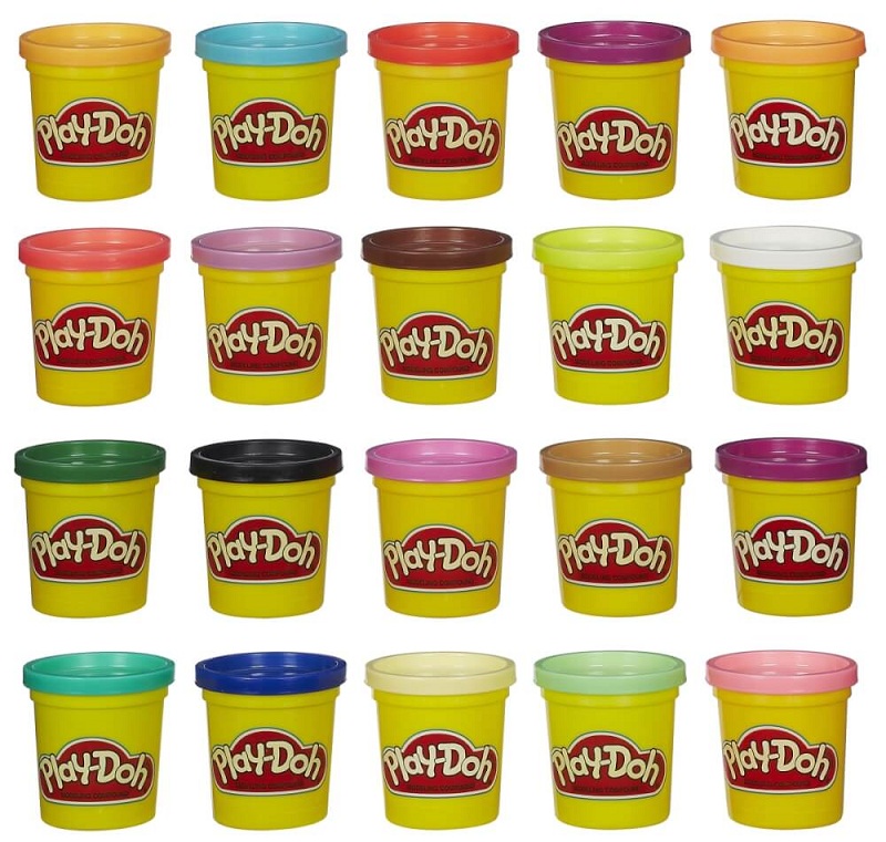 Play-Doh Hasbro Super Color Set - 20 Pieces