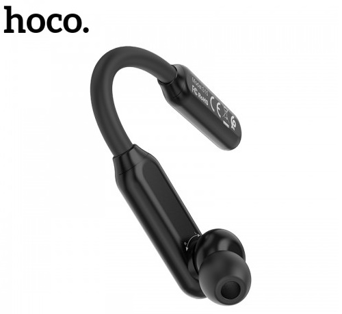 Hoco S15 Rotatable Regulation Bluetooth Headset - Black