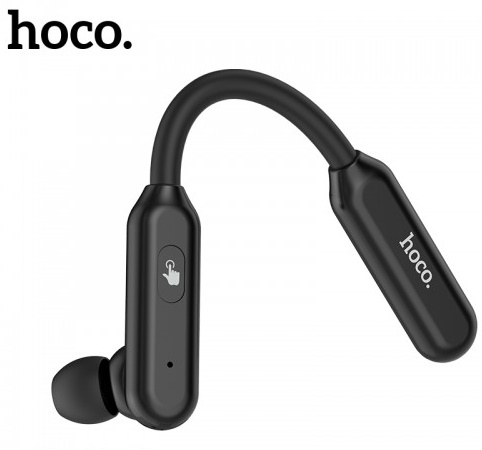 Hoco S15 Rotatable Regulation Bluetooth Headset - Black