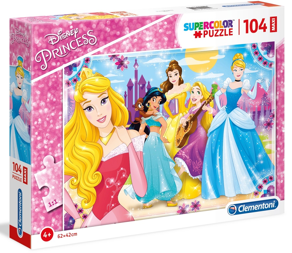 Clementoni Disney Princess Maxi Puzzle - 104 Pieces