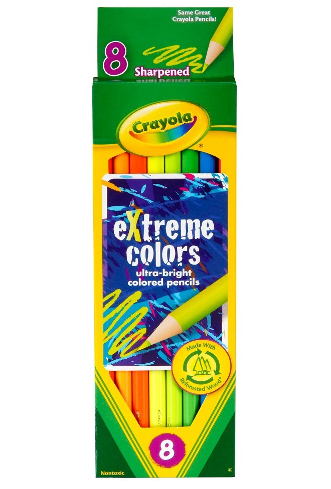 Crayola 8 Ct. Extreme Colors Pencils