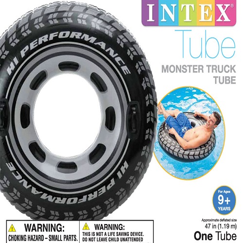 Intex Monster Truck Tube With Handles
