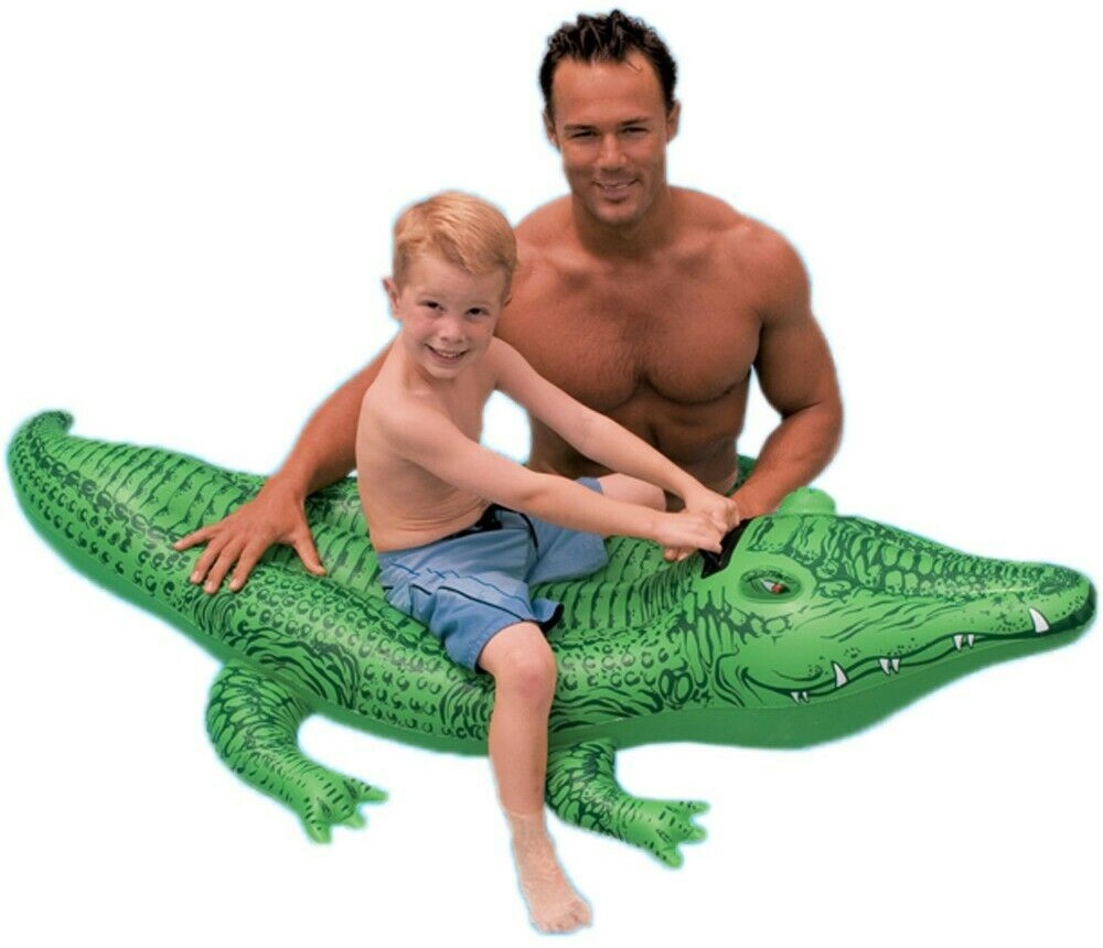 Intex Lil Gator Ride-On - 66"X34"