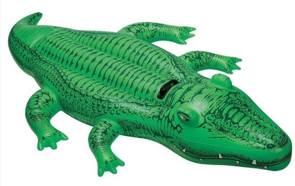 Intex Lil Gator Ride-On - 66"X34"