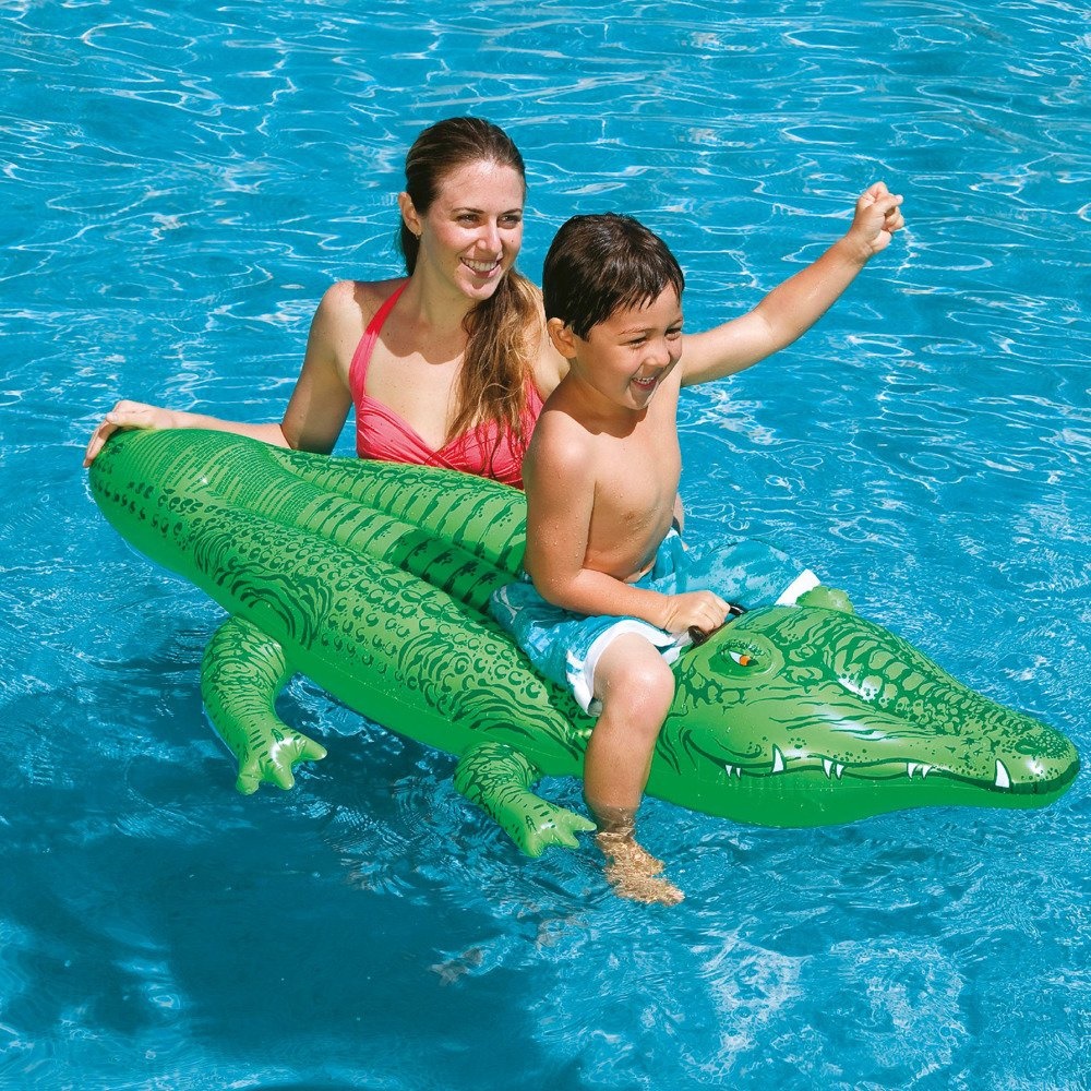 Intex Lil Gator Ride-On - 66"X34"
