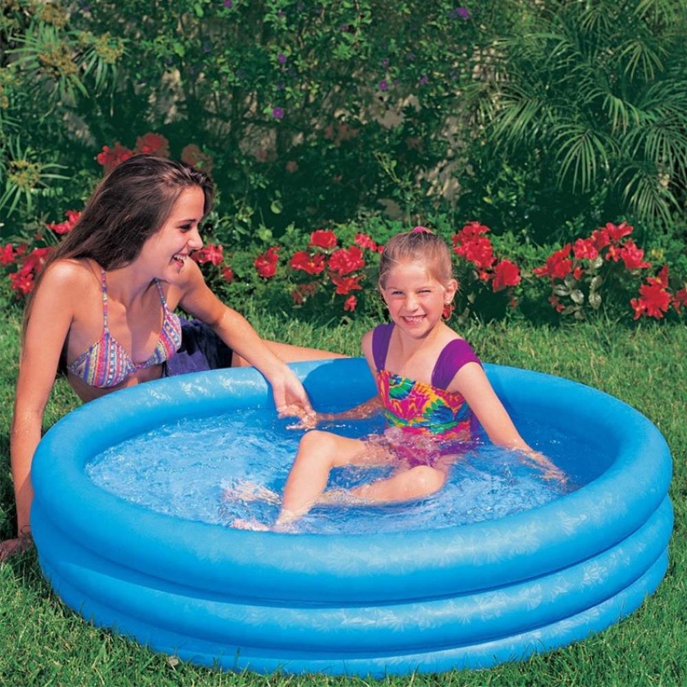 Intex Inflatable Crystal Blue Pool - 58446