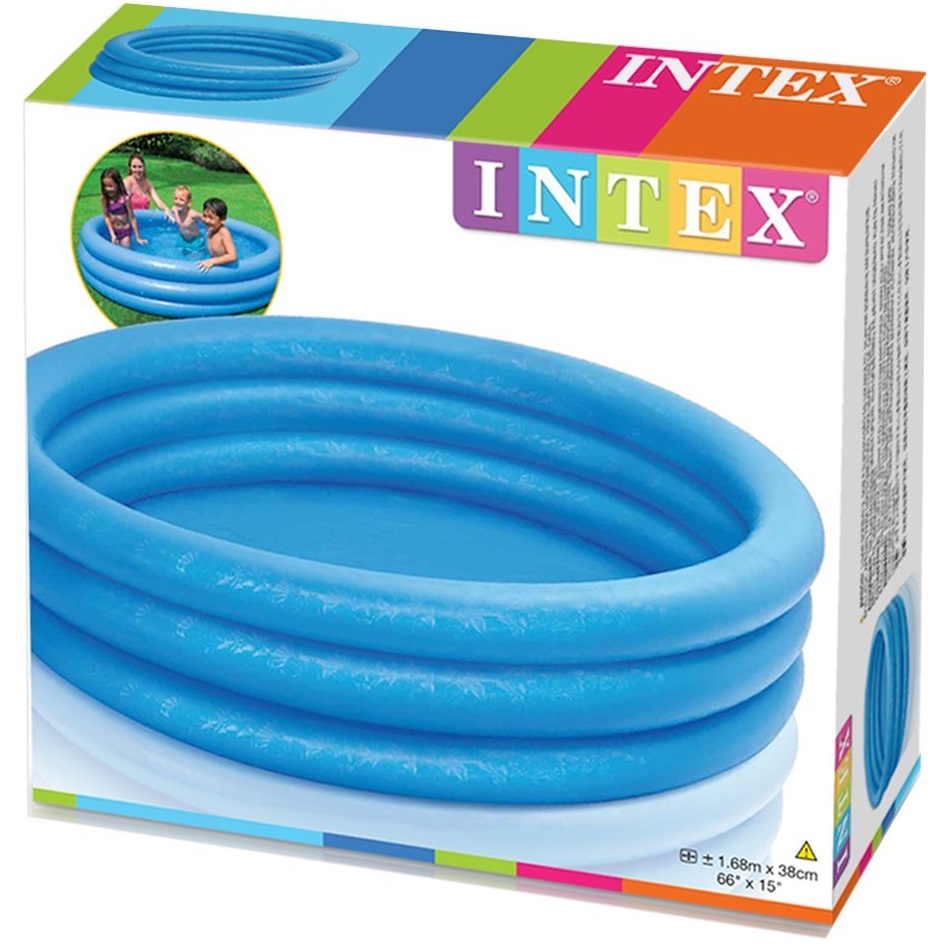 Intex Inflatable Crystal Blue Pool - 58446