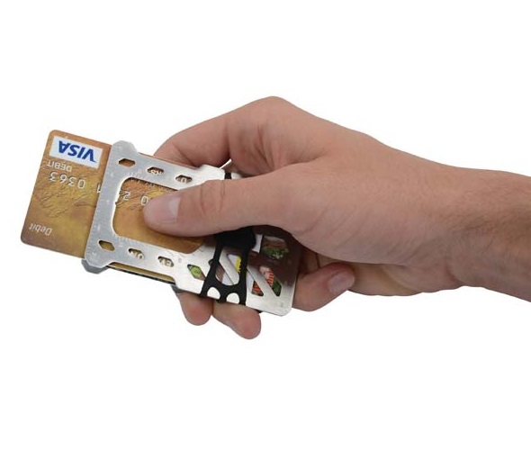 Nite lze Financial Tool Rfid Blocking Wallet - Stainless