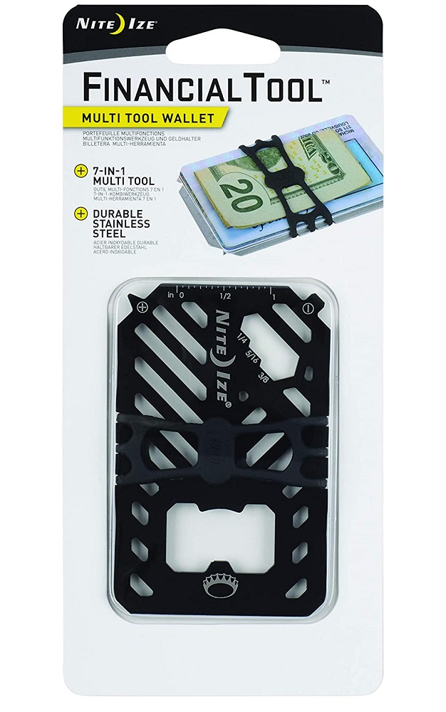 Nite Ize Financial Multi-Tool Wallet - Black
