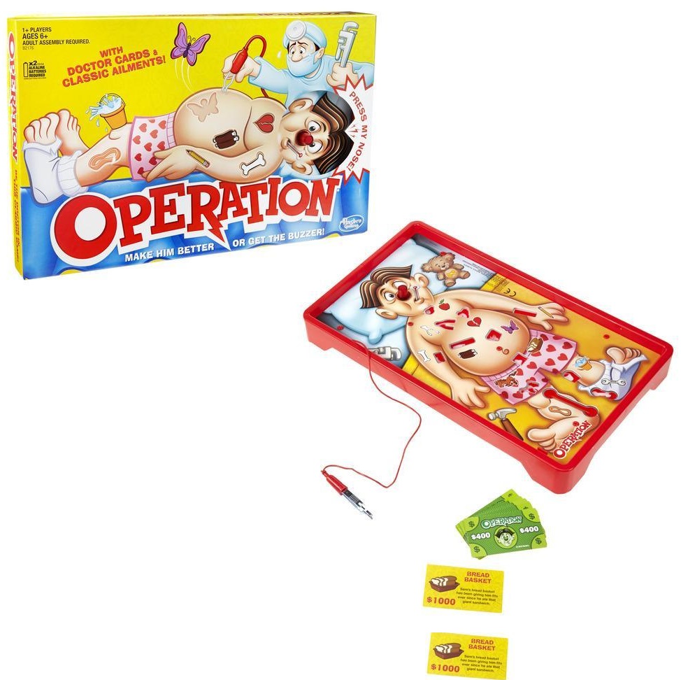Hasbro Classic Operation Game English