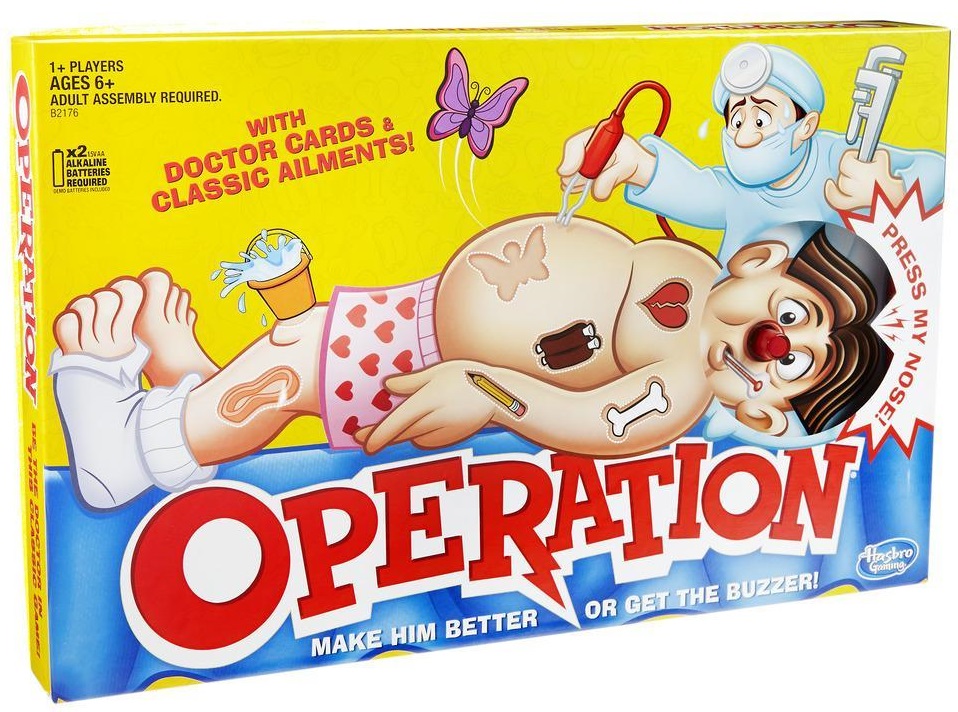 Hasbro Classic Operation Game English