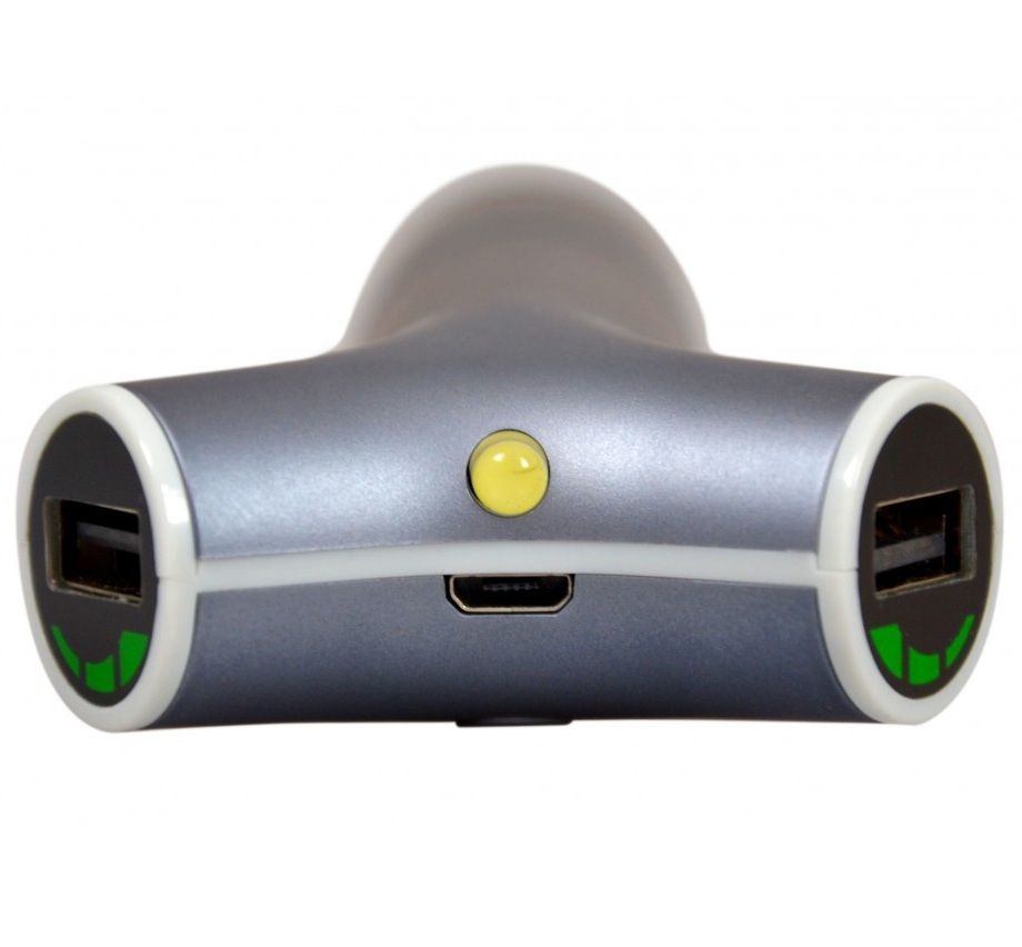 Port Design Car Charger (12/24V) with Power Bank