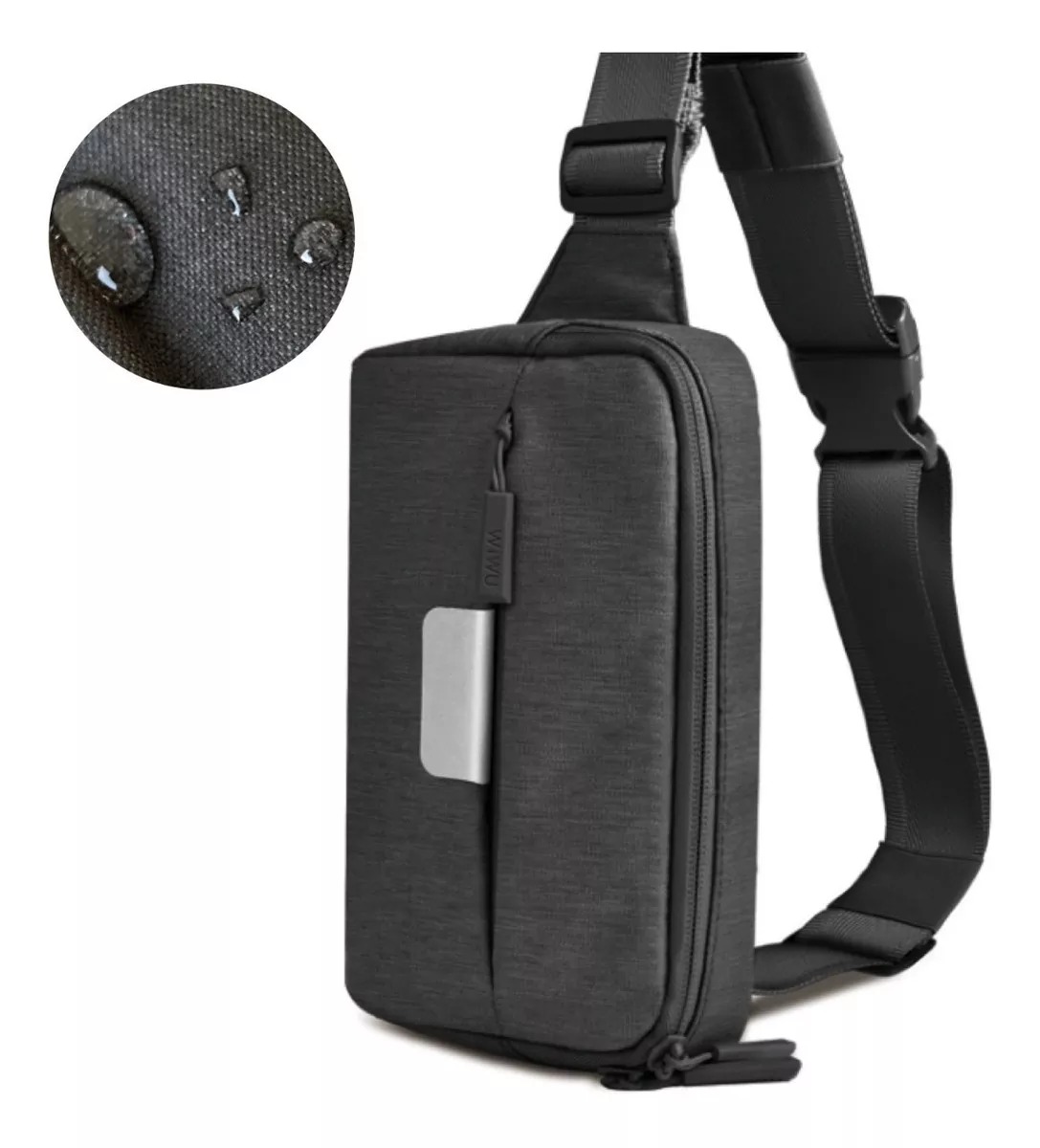 WiWU Funny Pack Shoulder & Waist Pouch - Gray