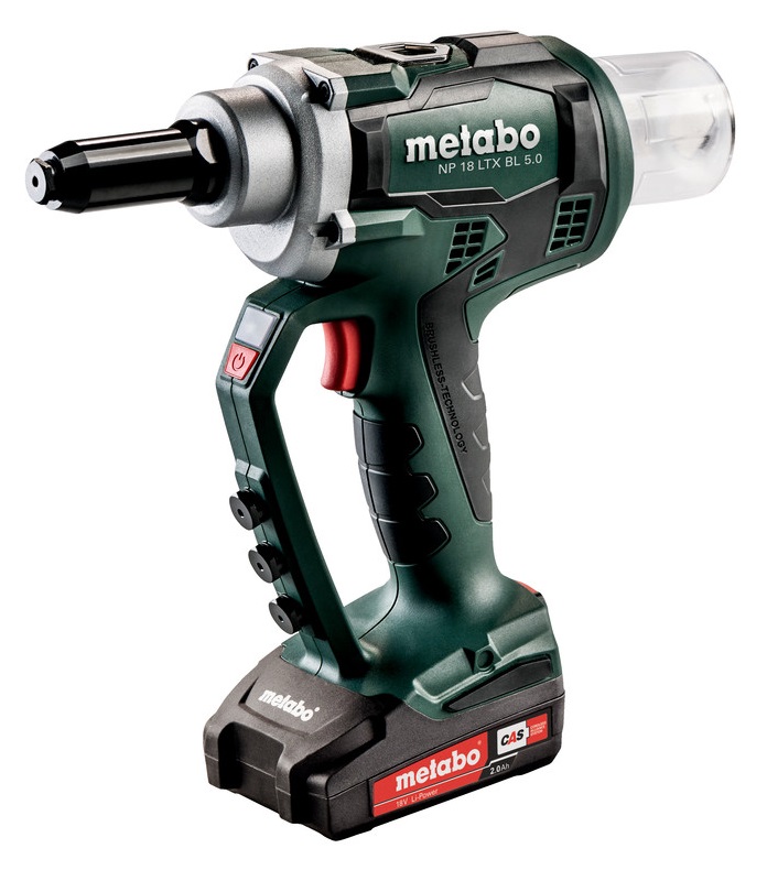 Metabo Riveting Gun 2Battrey + Charger,Case