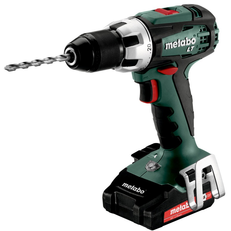 Metabo Cordless Drill + Driver- 2x2 Ah 18V Battrey + Charger