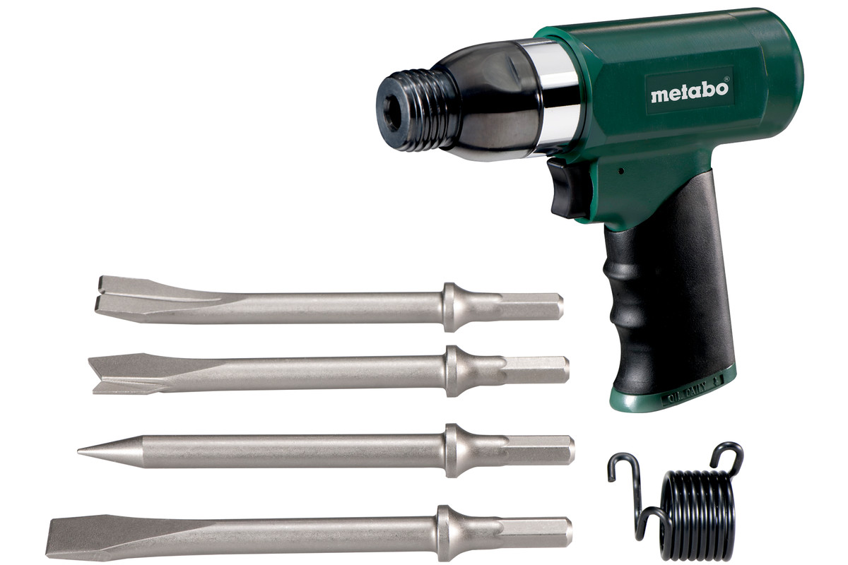 Metabo Air Chipping Hammer,150 mm,550l/min,12000 rpm