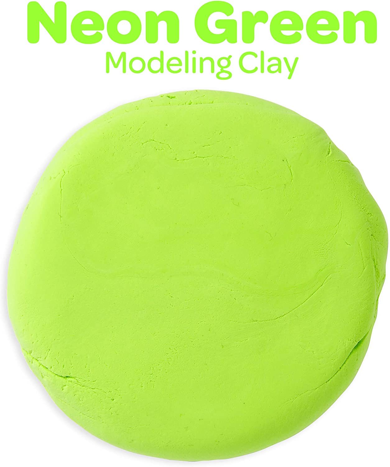 Crayola Model Magic, 4-oz Pouch Neon Green