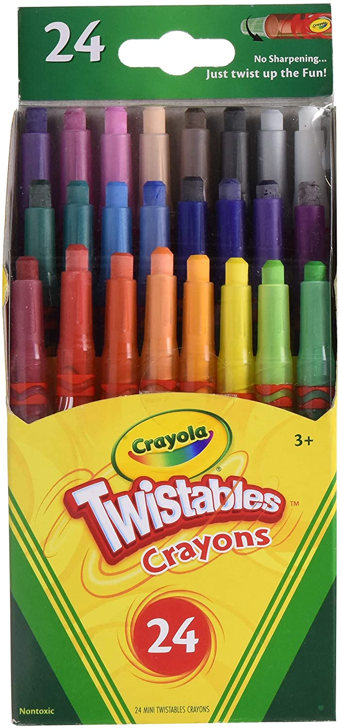 Crayola 24 Ct Mini Twistable Crayons