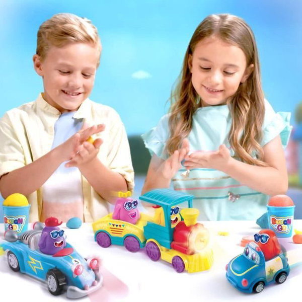 Five Star Plasticine - Blue Power Dough N'Go Vehicle