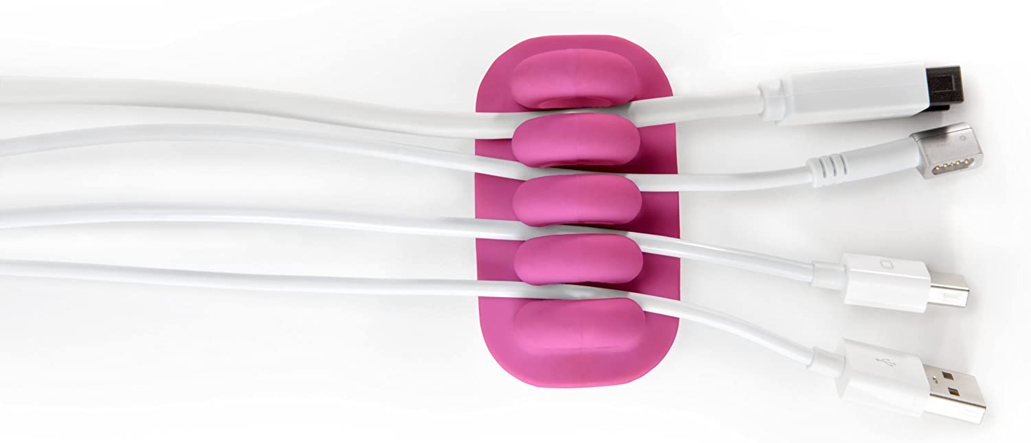Toysdone Cordies Cable Management for Power Cords and Accessory Cables (Pink) from Dolsten