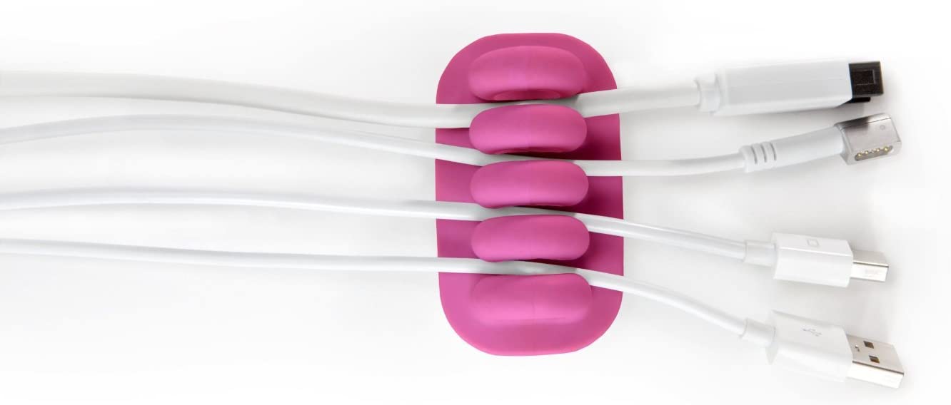 Toysdone Cordies Cable Management for Power Cords and Accessory Cables (Pink) from Dolsten