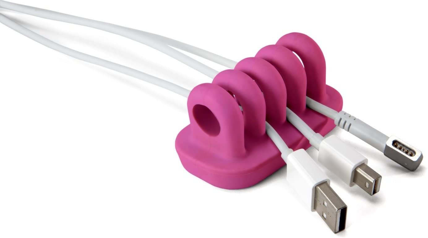 Toysdone Cordies Cable Management for Power Cords and Accessory Cables (Pink) from Dolsten