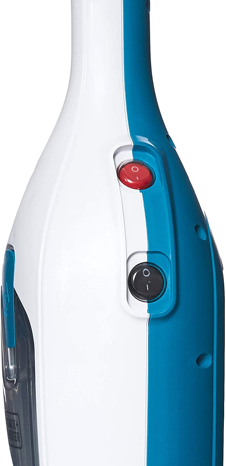 Black+Decker 1300W 5-in-1 Steam Mop, White/Blue - FSMH13E5-B5