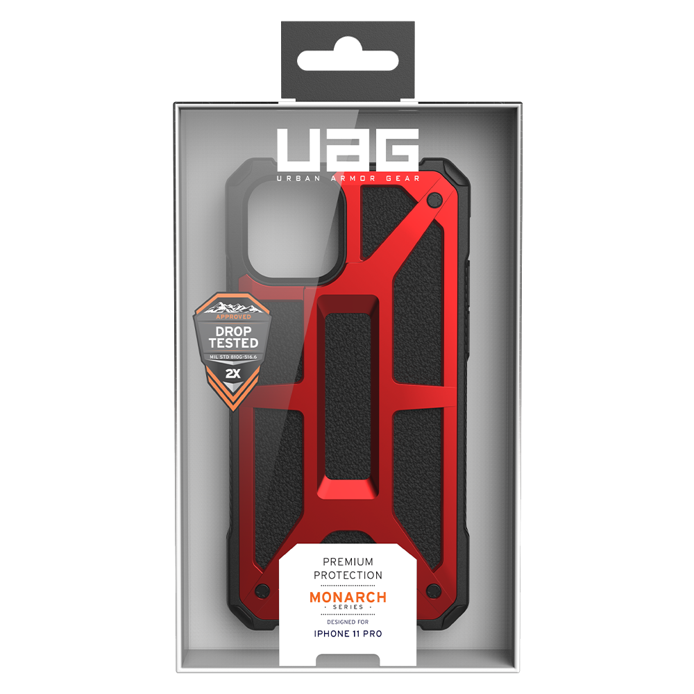 UAG Monarch Case for Apple iPhone 11 Pro - Crimson