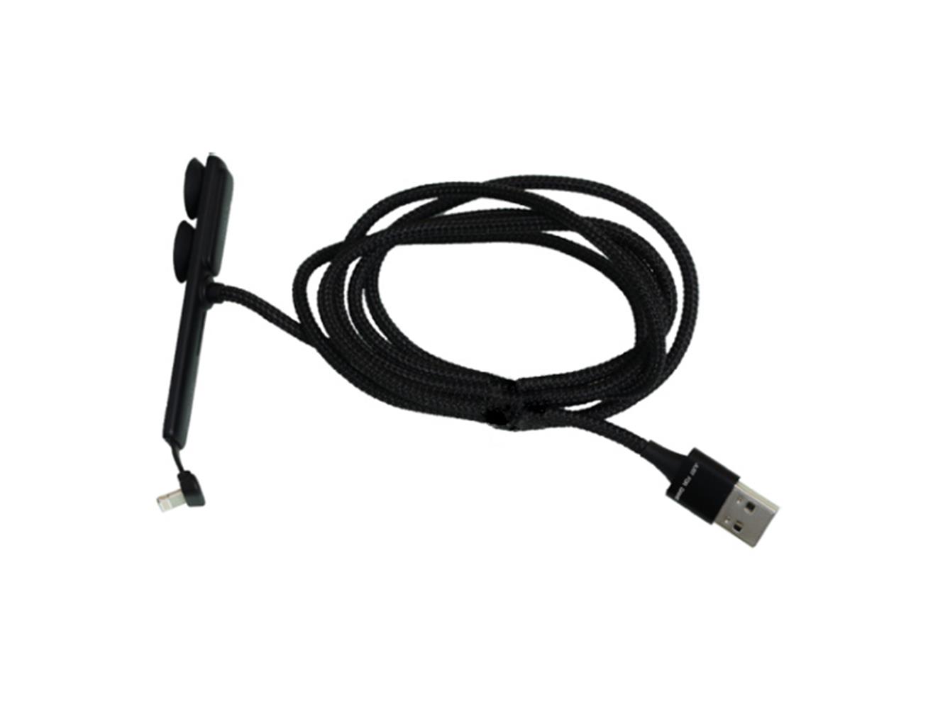 iWalk Crazy Link Gaming Charging Lightning Cable - Black