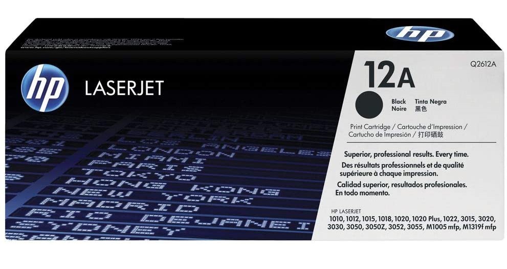 HP 12A Toner Cartridge Q2612A - Black