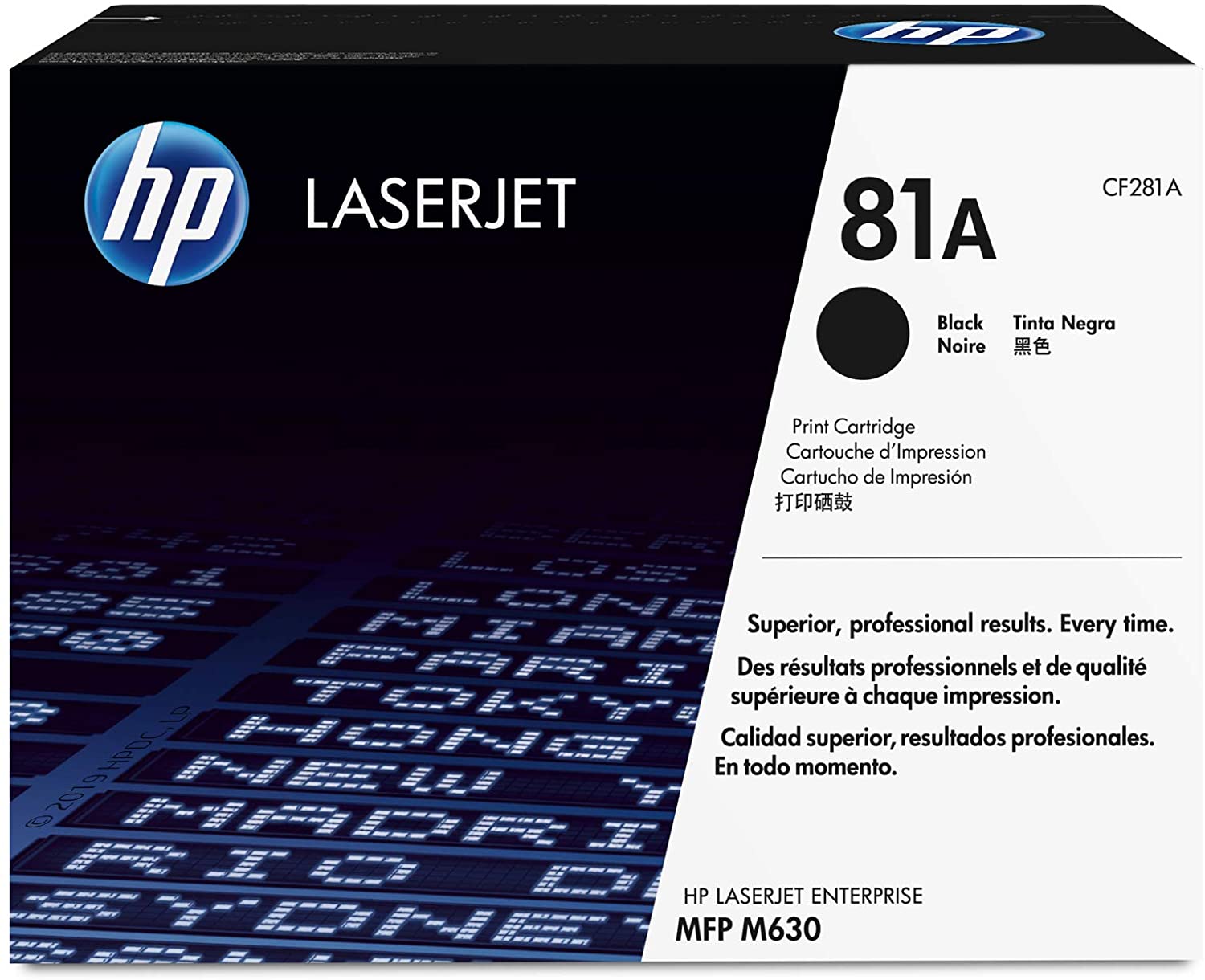 HP 81A Toner Cartridge CF281A - Black