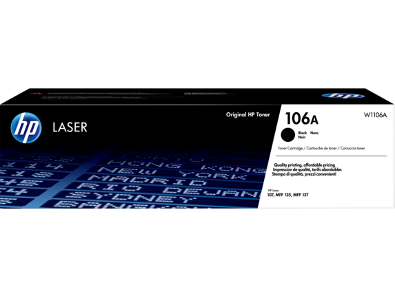 HP 106A Toner Cartridge CF106A - Black