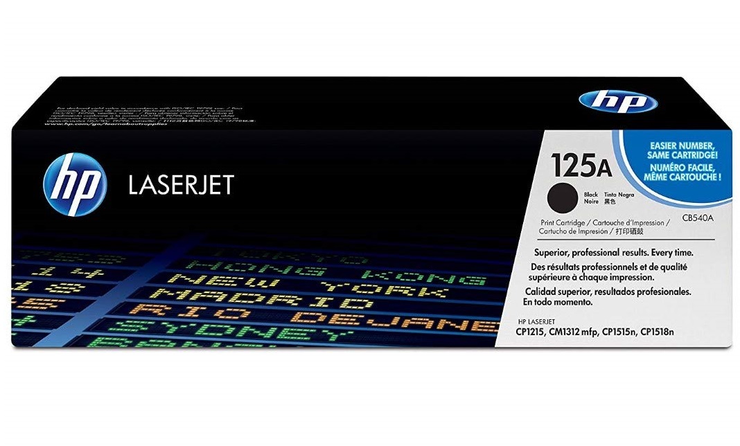 HP 125A Toner Cartridge CB540A - Black