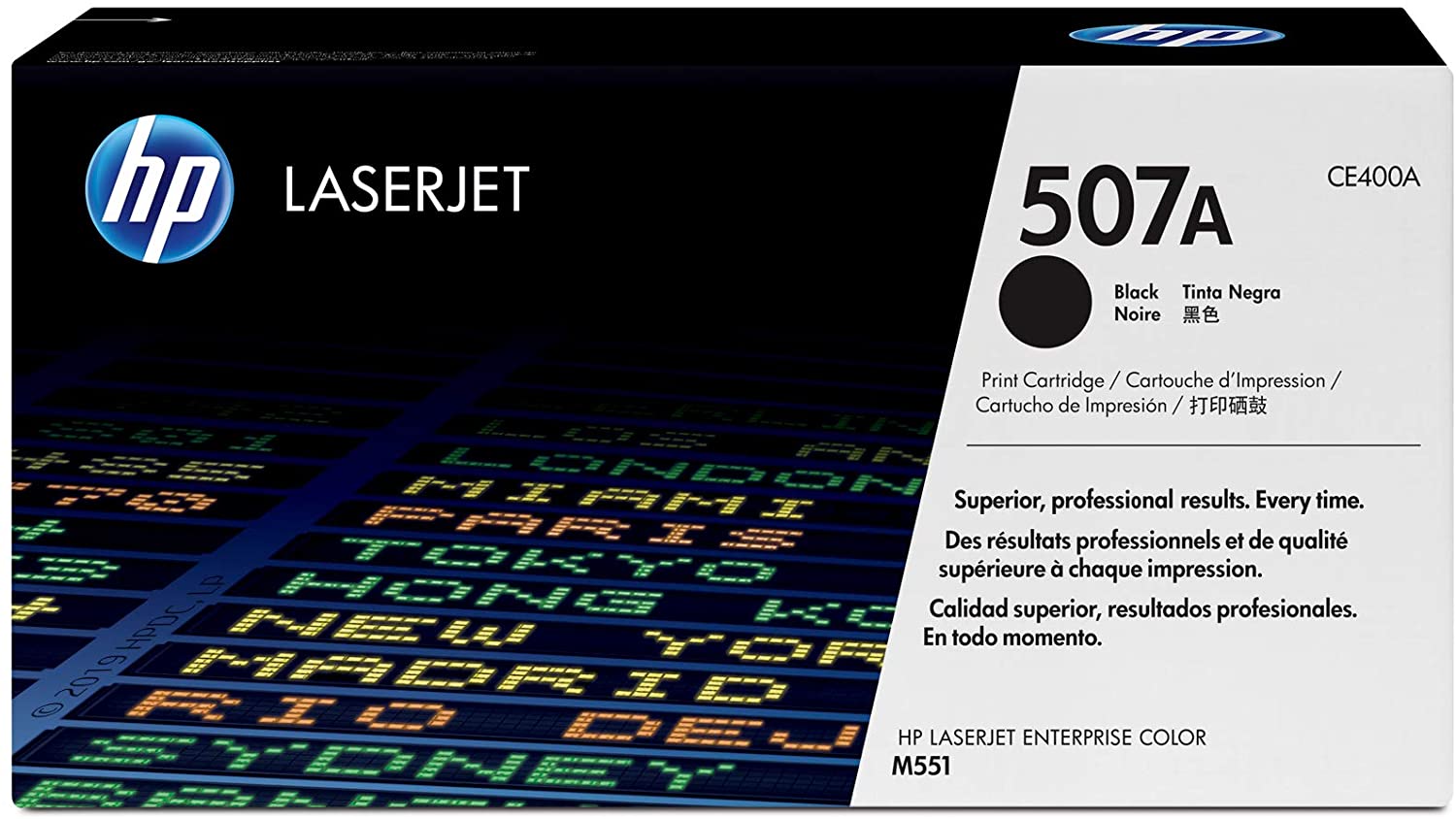 HP 507A Toner Cartridge CE400A - Black