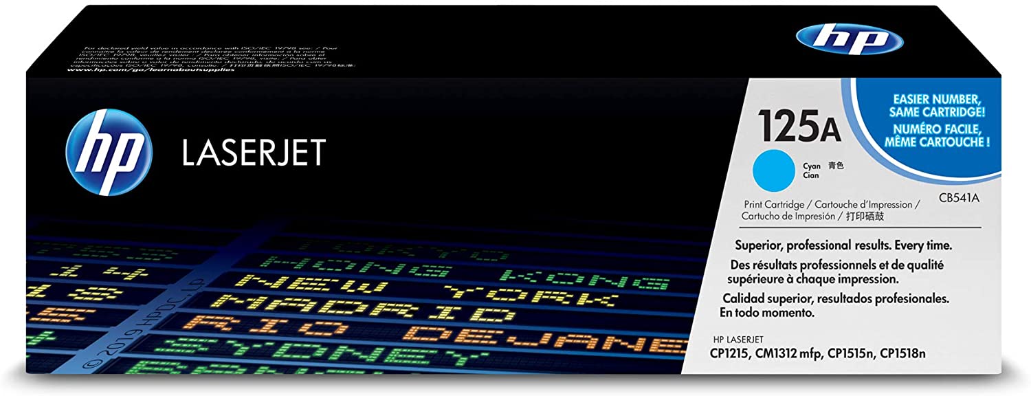 HP 125A Toner Cartridge CB541A - Cyan