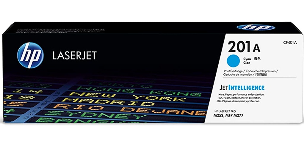 HP 201A Toner Cartridge CF401A - Cyan