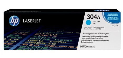 HP 304A Toner Cartridge CC531A - Cyan
