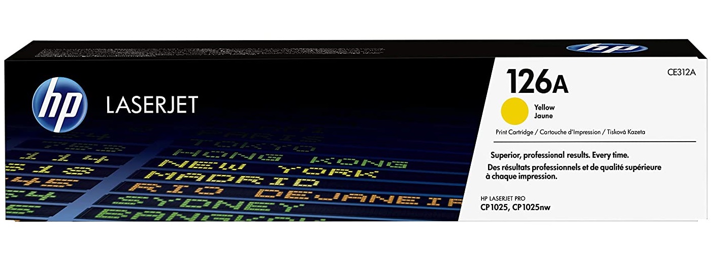 HP 126A Toner Cartridge CE312A - Yellow