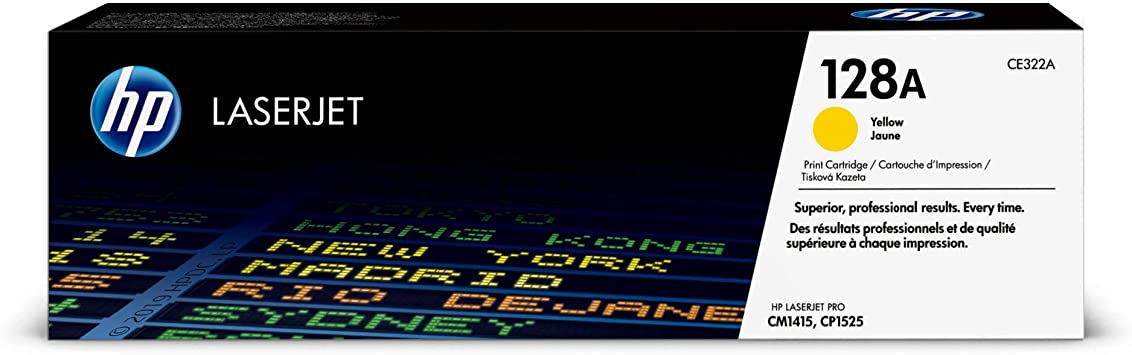 HP 128A Toner Cartridge CE322A - Yellow