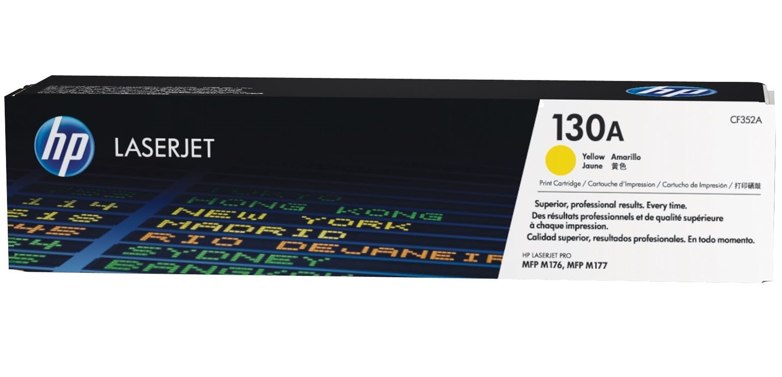 HP 130A Toner Cartridge CF352A - Yellow