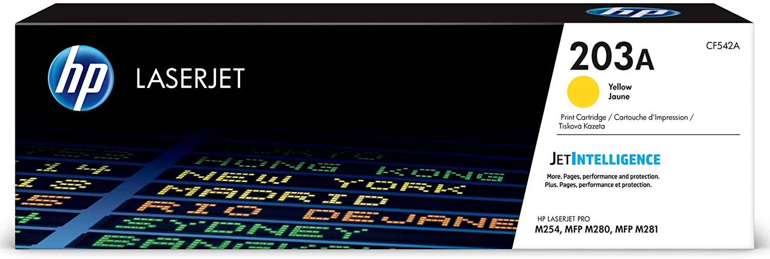 HP 203A Toner Cartridge CF542A - Yellow