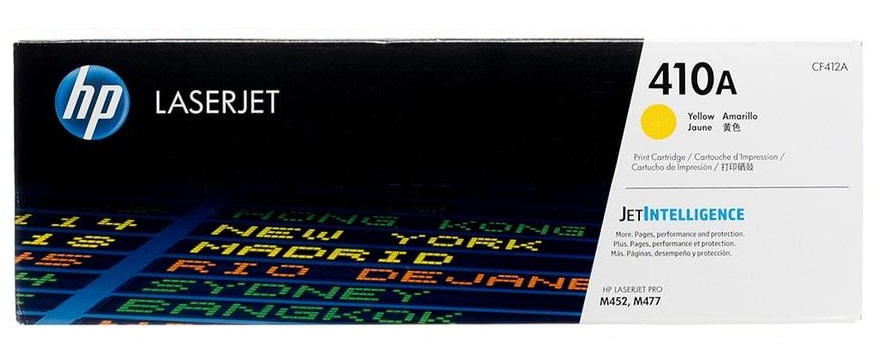 HP 410A Toner Cartridge CF412A - Yellow