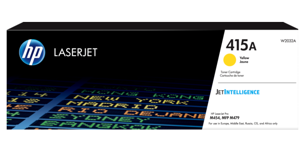 HP 415A Toner Cartridge W2030A - Yellow
