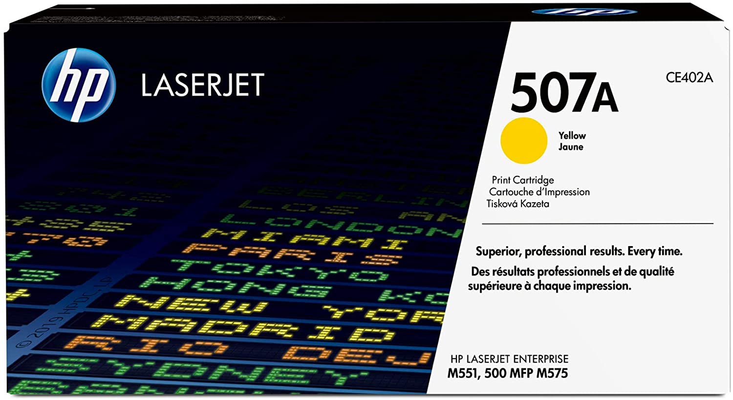 HP 507A Toner Cartridge CE402A - Yellow