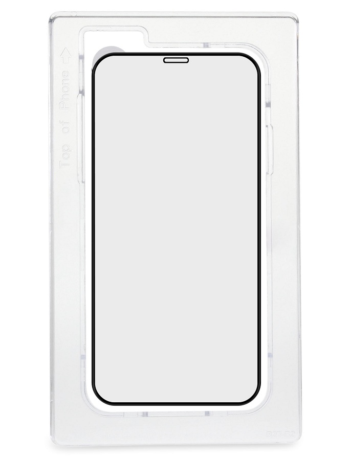 Torrii Bodyglass Anti-bacterial Coating Full Coverage Curved for iPhone 12 & 12 Pro (6.1) - Black