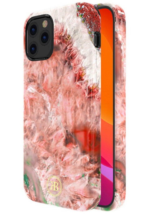 Kingxbar Jade Splash Case for iPhone 12 & 12 Pro (6.1) - Red