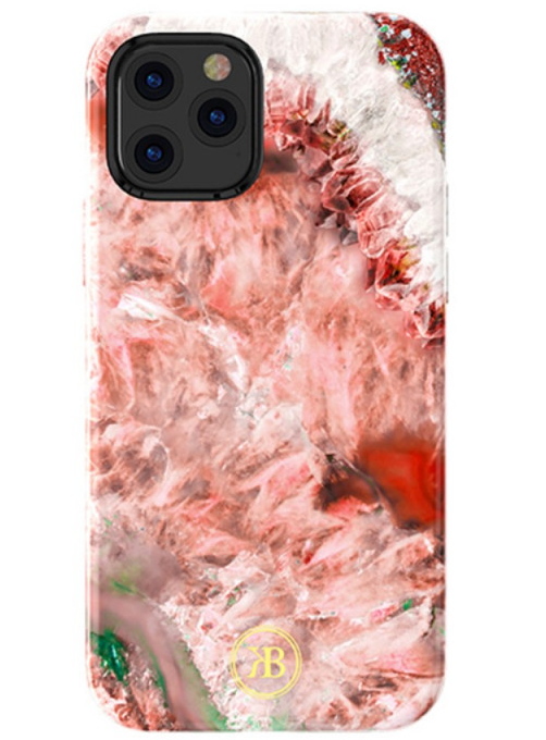 Kingxbar Jade Splash Case for iPhone 12 & 12 Pro (6.1) - Red