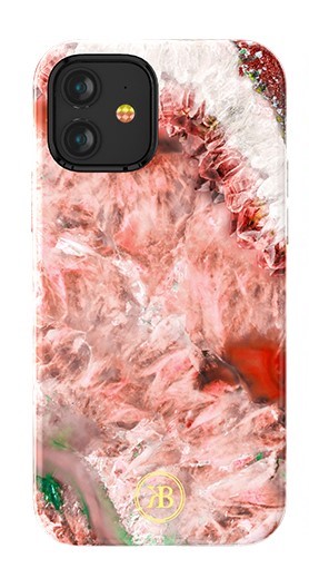 Kingxbar Jade Splash Case for iPhone 12 Pro Max (6.7) - Red