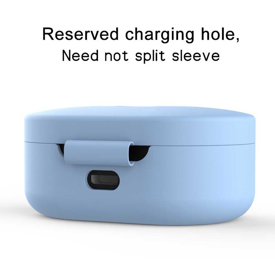 AirDots Case Silicone Earphone Case For Mi AirDots Protective Cover (Assorted Colors)