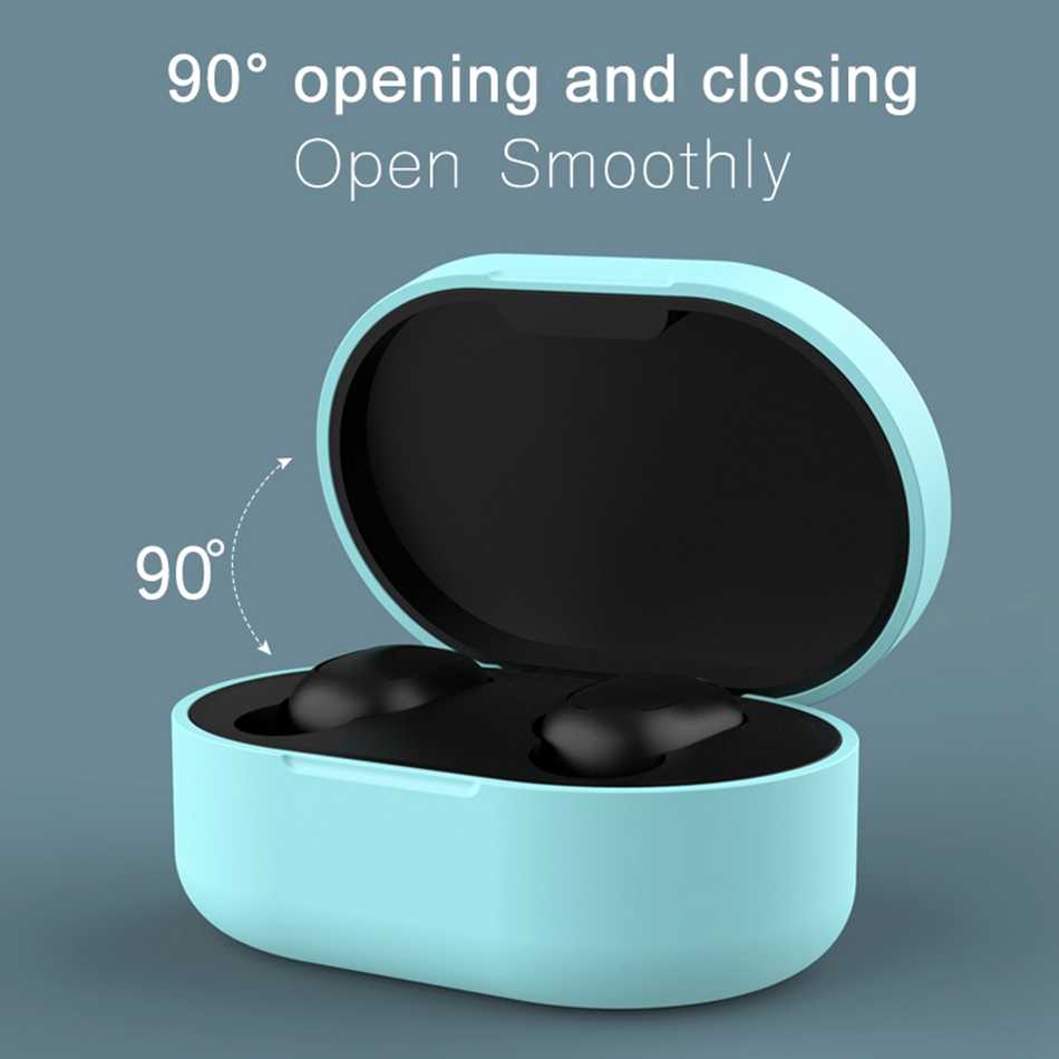 AirDots Case Silicone Earphone Case For Mi AirDots Protective Cover (Assorted Colors)